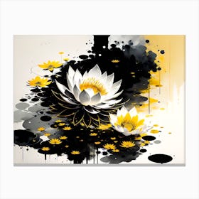 Water Lilies 1 Canvas Print