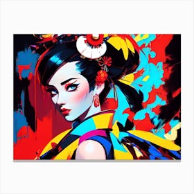 Asian Girl 14 Canvas Print