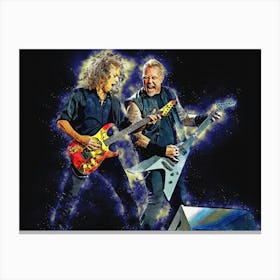 Spirit Of James Hetfield & Kirk Hammett Canvas Print