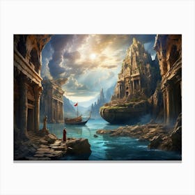 City Under The Sea Canvas Print