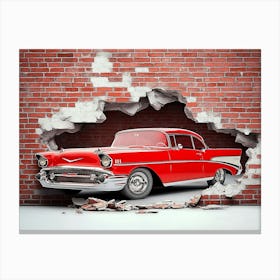 Chevrolet Bel Air Canvas Print