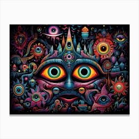 Eye Of The Gods Canvas Print