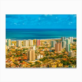Cityscape Of So Paulo Canvas Print