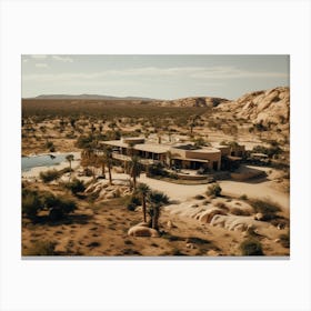 Joshua Tree House Canvas Print