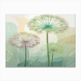 Dandelions 5 Canvas Print