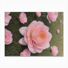 Camelia Canvas Print