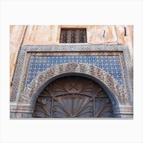 Door Of The House In Marrakech Canvas Print