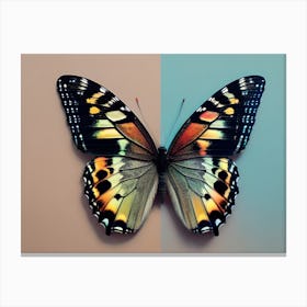 Butterfly - Butterfly Stock Videos & Royalty-Free Footage 6 Canvas Print