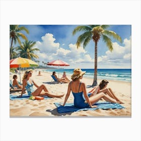 Summer Time  Canvas Print