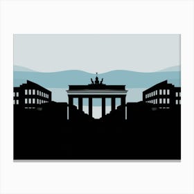 Berlin Skyline 2 Canvas Print