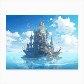 Castle In The Sky Canvas Print