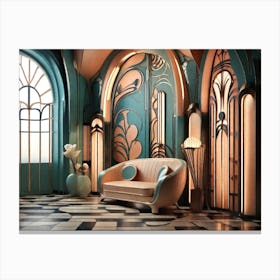 Deco Room Canvas Print