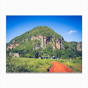 Hillside Farm Vinales Cuba Canvas Print