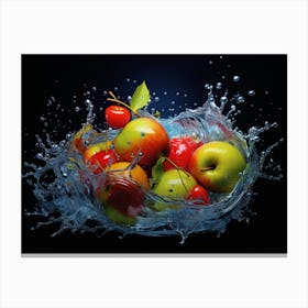 Fruit Splash 6 Canvas Print