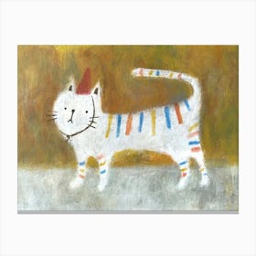 Party animal- Cat Canvas Print