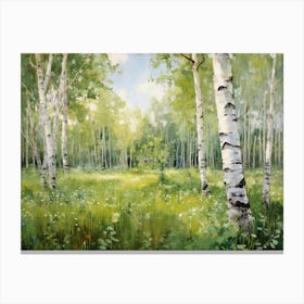 Birch Trees 4 Canvas Print