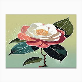 Camellia 1 Canvas Print