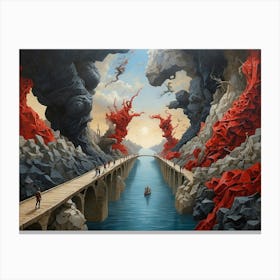 'The Bridge' Canvas Print