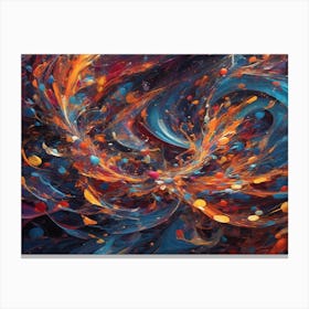 Abstract Painting 1 Canvas Print