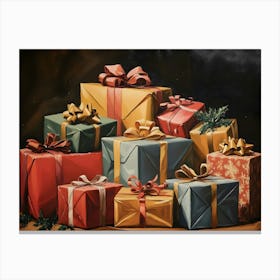 Christmas Presents 6 Canvas Print