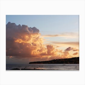 Naples Sky - Anton Maliar art photo Italy Italian photography travel sunset sea clouds Canvas Print