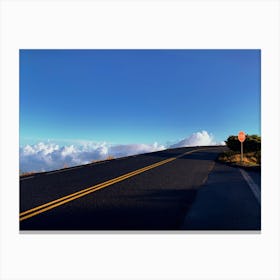 Road To The Clouds In Maui (Hawaii Series) Canvas Print