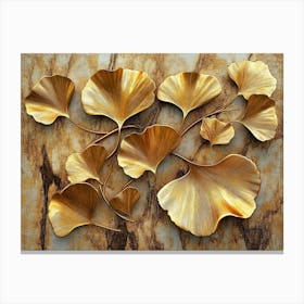 Ginkgo Leaves 7 Canvas Print