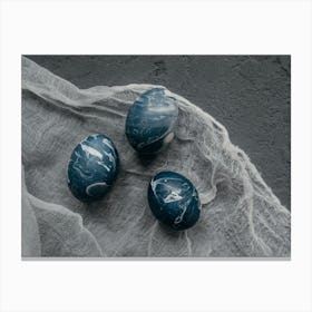 Marbled Eggs Canvas Print