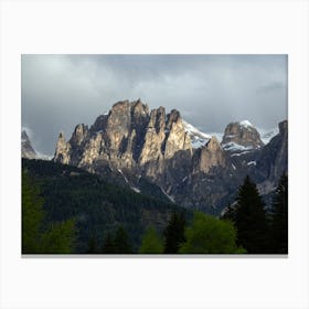 Dolomites Mountains Canvas Print