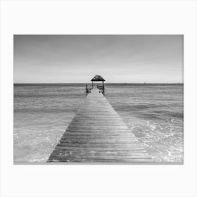 Long Pier Canvas Print