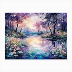 Lily Pond Canvas Print