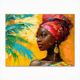 African Woman 1 Canvas Print