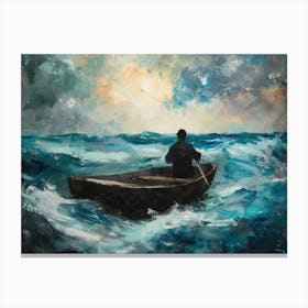 Contemporary Artwork Inspired By Winslow Homer 1 Canvas Print