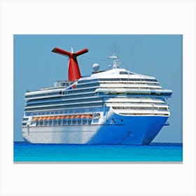 Carnival Cruise Ship Canvas Print
