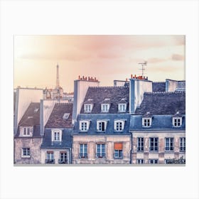 Paris Roofs Canvas Print