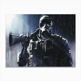 Tom Clancys Rainbow Six Siege Sas Smoke Canvas Print