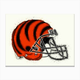 Cincinnati Bengals Helmet Canvas Print