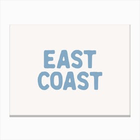 East Coast Canvas Print