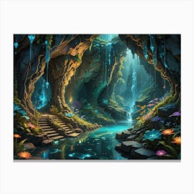 Fairy Cave Canvas Print