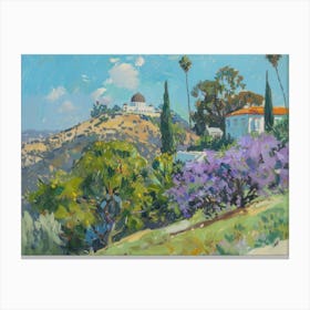 Hills Painting 1245 Canvas Print