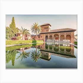 Alhambra Gardens Canvas Print