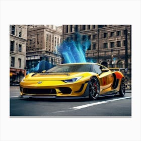 Lamborghini Huracan Canvas Print