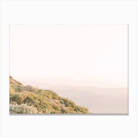 Desert Mountain View Canvas Print