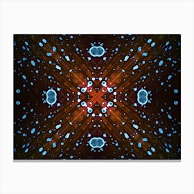Modern Abstraction Is A Big Explosion Canvas Print