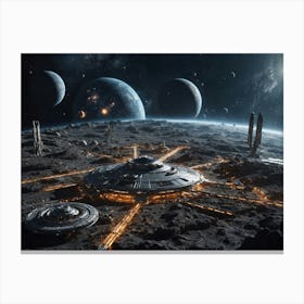 Space Station 1 Canvas Print