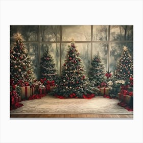 Christmas Trees Canvas Print