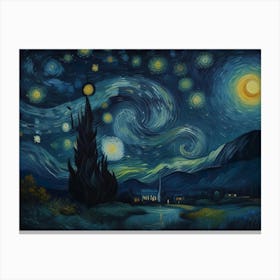 Starry Night Canvas Print