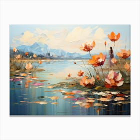 Lotus Flowers Canvas Print