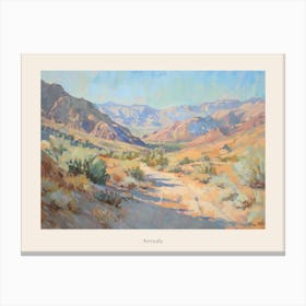 Western Landscapes Nevada 4 Poster Canvas Print
