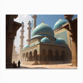 Islamic Mosque 4 Canvas Print